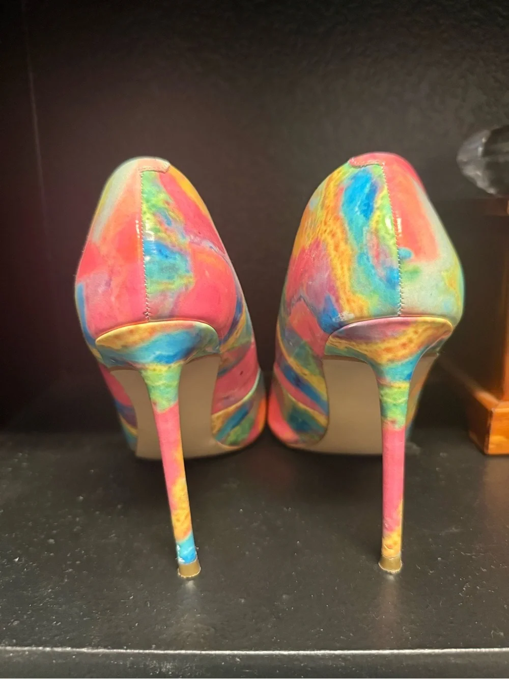 Steve Madden Multicolor Pointed Toe Stiletto Heels Size 6.5